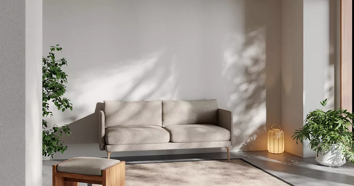 Minimalist interior design space