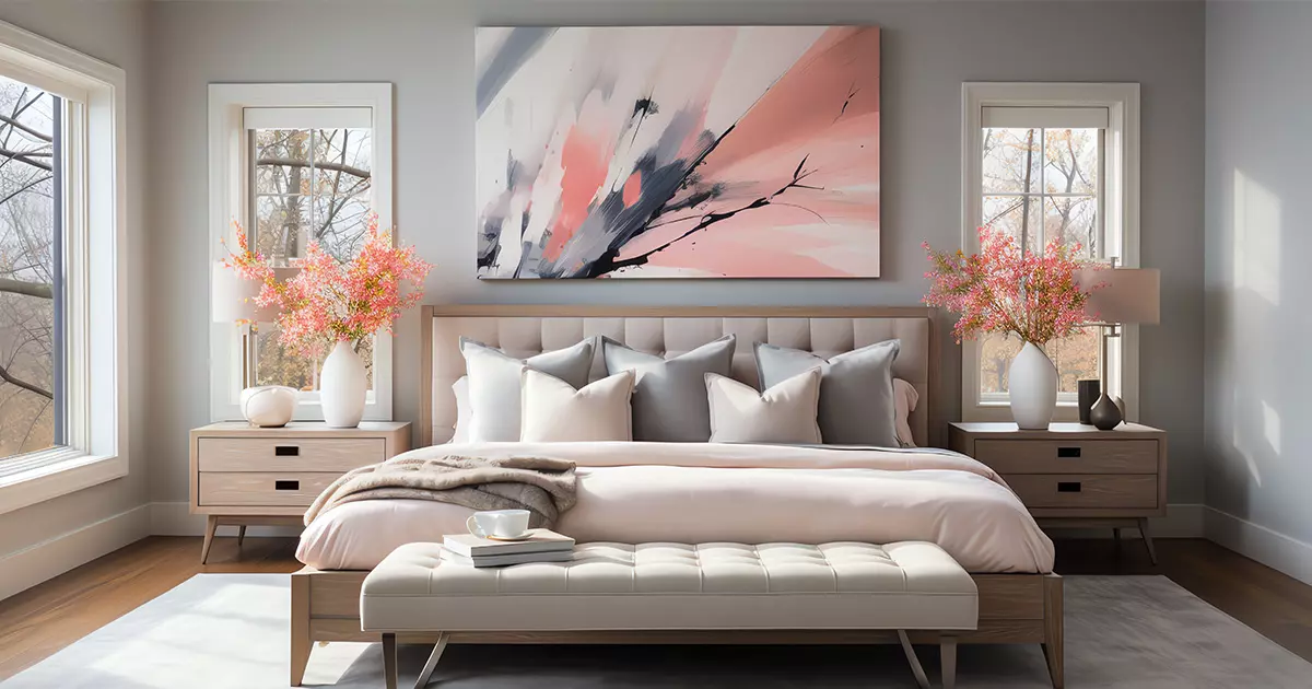 Modern bedroom ideas for interior spaces