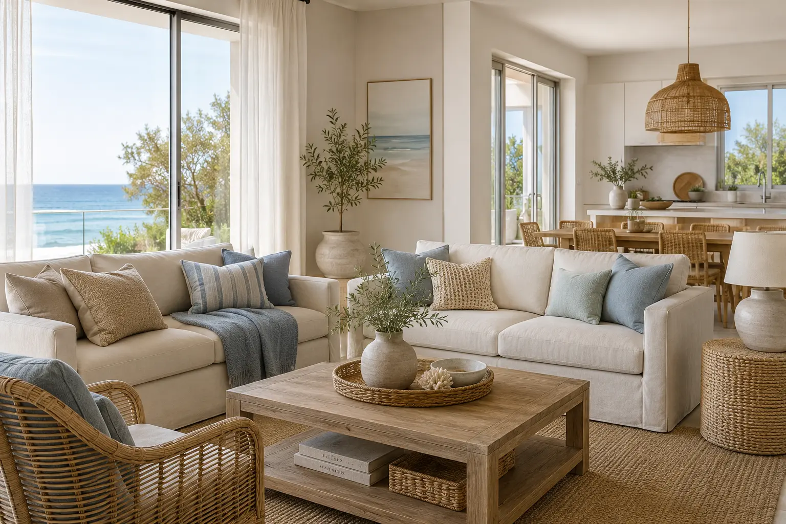 Coastal home decor: beach house interior design ideas