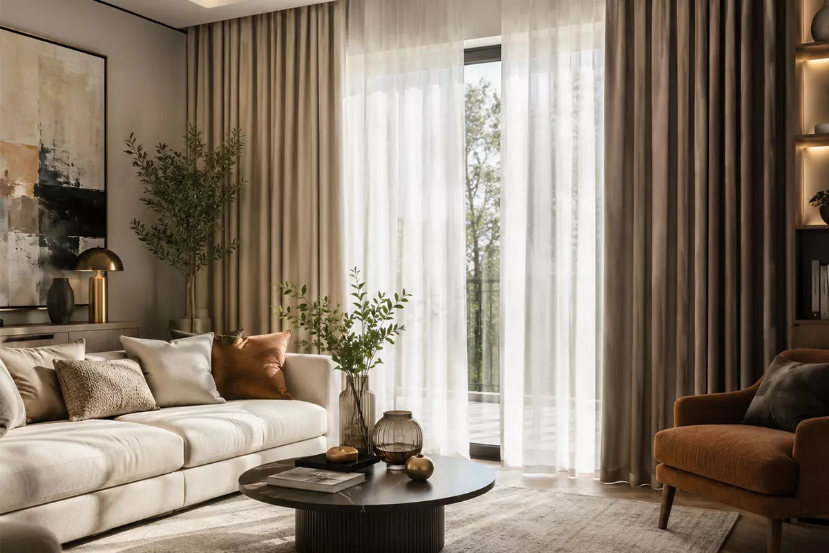 How to choose curtains for living room spaces